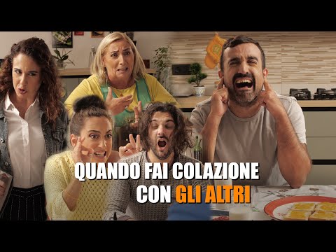 When you have breakfast WITH OTHERS