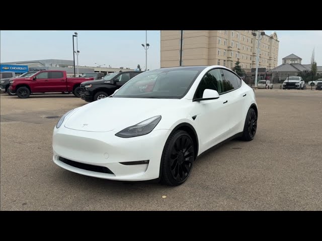 2022 Tesla Model Y Performance AWD | AUTO PILOT | TURBINE WHEELS in Cars & Trucks in Edmonton
