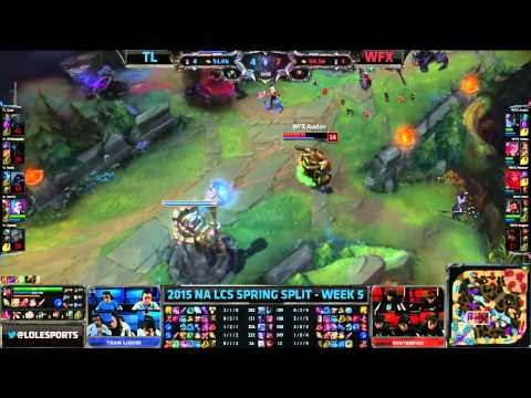 NA LCS Spring 2015 W5D1: Team Liquid vs Winterfox Highlights