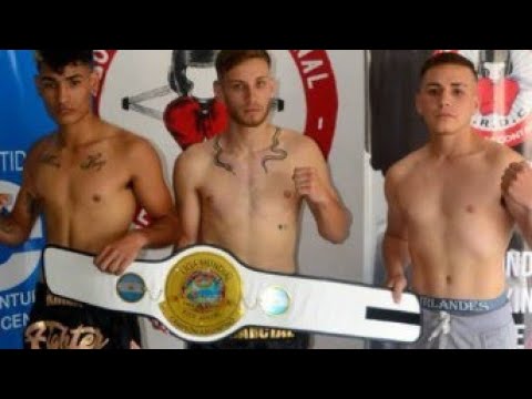 Pelea por título / Matías Burani/ Kick boxing/ Distrito Marcial