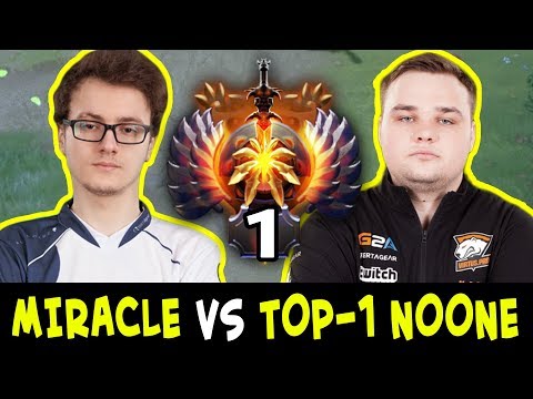 MIRACLE vs TOP-1 Rank NOONE — mid Phantom Assassin vs Monkey King