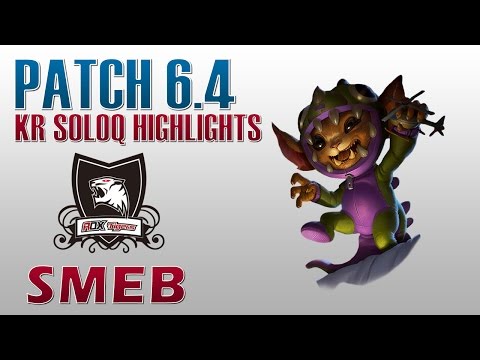 ROX Smeb - Gnar Top Lane - KR SoloQ Highlights