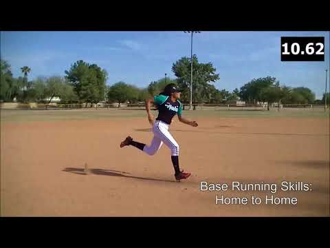 Ariana Pena Softball Skills Video - 2019 Outfield 2B Slapper