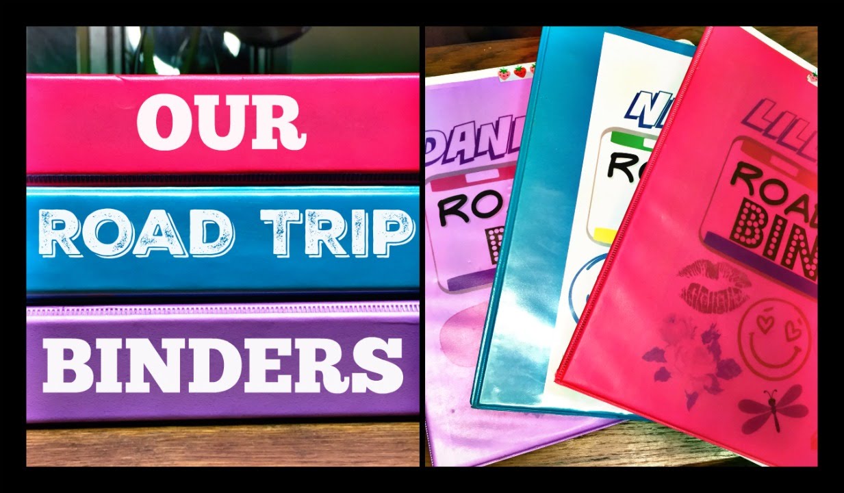 Road Trip Binders