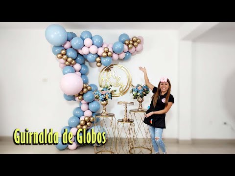 How to Make a Balloon Garland Without a Structure - Organic Balloon Arch
