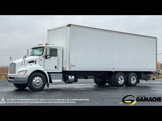 2018 KENWORTH T370 TRUCK DRY BOX VAN WITH TAILGATE in Heavy Trucks in Edmonton