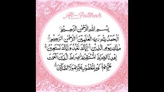 Download lagu Surah al-Fatihah 41x mp3