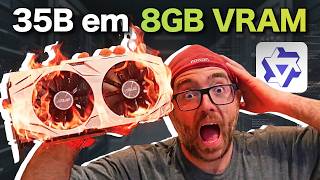 Rodei o Qwen 3.6 35B em 8GB de VRAM a quase 20t/s (TUTORIAL COMPLETO usando llama.cpp)
