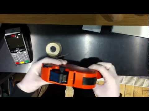 Changer un rouleau étiqueteuse METO tuto