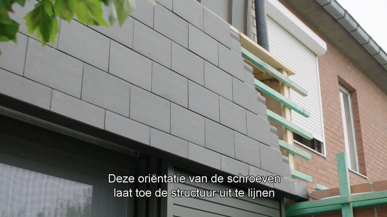 HOE EEN BESTAANDE GEVEL ISOLEREN LANGS BUITEN?