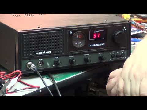 Uniden Uniace 300 CB 27/81 UK FMCB radio base station - On The Air test