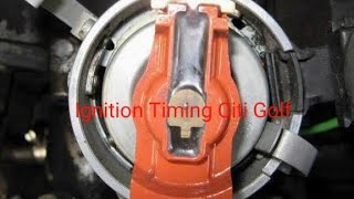 Volkswagen Citi Golf Mk1 1.4 How to set ignition timing