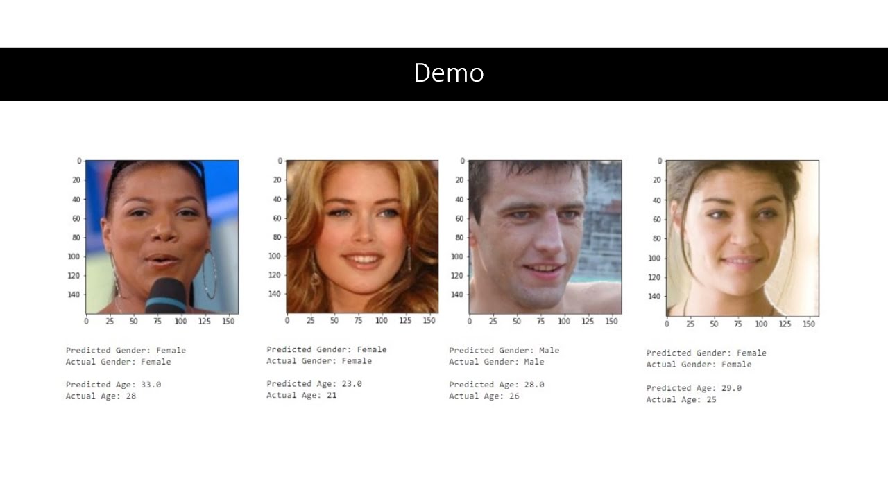 An Analysis of Deep Learning Models for Age and Gender Estimation