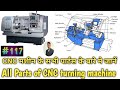 Main Parts Of Cnc Turning Machine CNC मशीन के सभी पार्ट्स के ब
