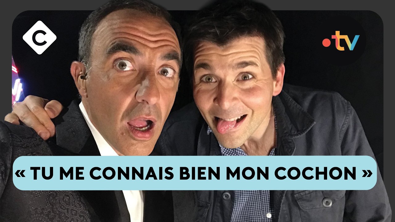 Nikos et Thomas Sotto, complices de toujours