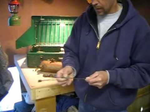 Camping Stove - How to Clean a Coleman Stove Part 1