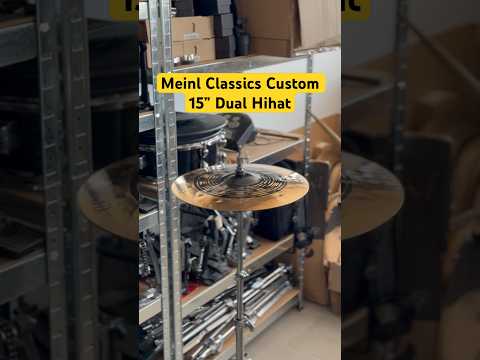 Meinl Classics Custom 15” Dual Hihat Cymbals image 12