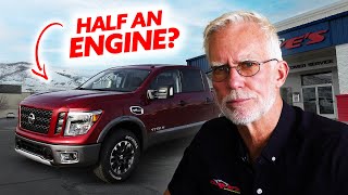 Nissan Titan Loses HALF the ENGINE on the Highway!