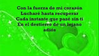 CON LA FUERZA DE MI CORAZON - LUIS FONSI