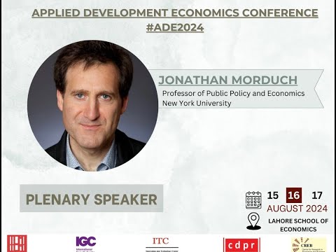 #ADE 2024- Jonathan Morduch