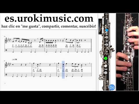 Tutorial de Oboe Ariana Grande - Breathin Clases Notas um-ih927