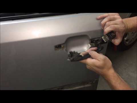 DIY: Mercedes w124 how to remove exterior front  door handle