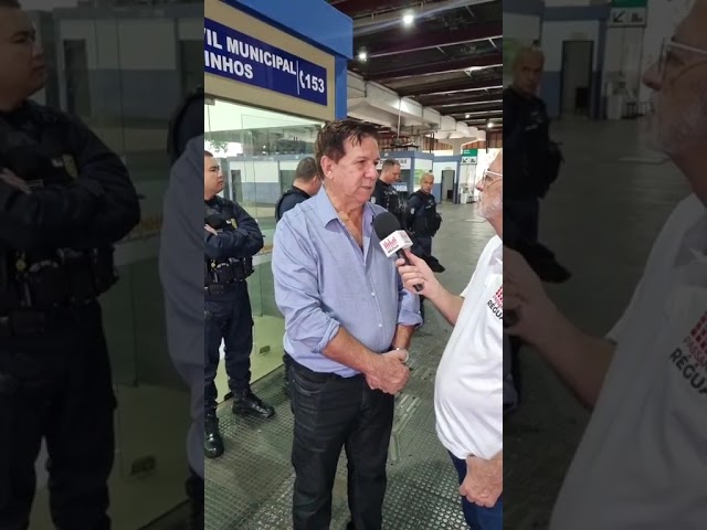 Inauguração da nova base da Guarda Civil Municipal de Ourinhos