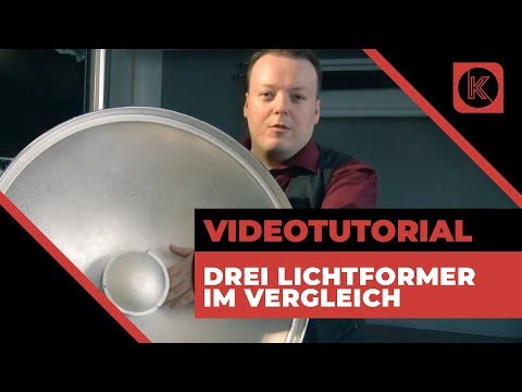Lichtformer im Vergleich: Beauty-Dish, Softbox, Reflektorschirm | Einführung in die Studiofotografie
