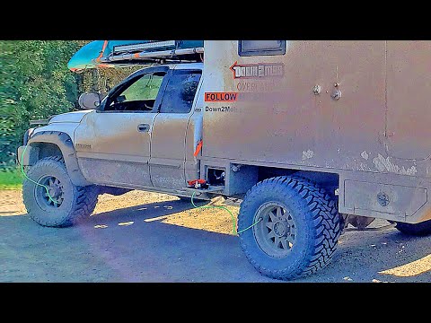 THE BEST WAY TO AIR UP ALL 4 TIRES AT ONCE - Up Down Air System after 1 YEAR ON BOARD