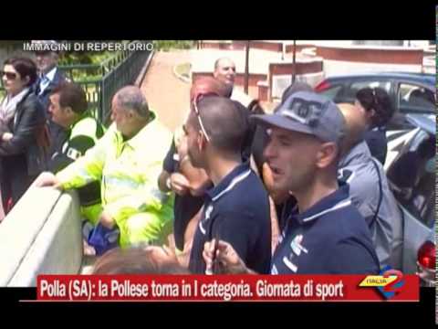 Polla (SA): la Pollese torna in I categoria. Giornata di sport