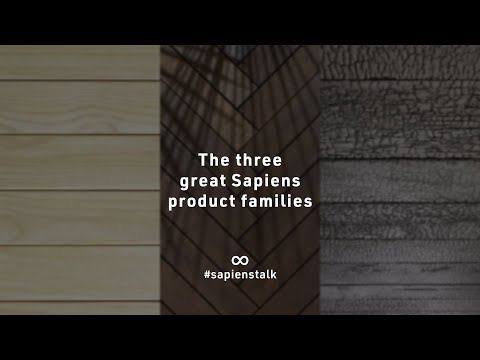 The three great Sapiens product families