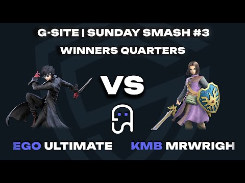 G-SITE | SUNDAY SMASH #3 - EGO | Ultimate (Joker) VS KMB MrWrigh (Hero) - Winners Quarters