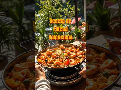 Receta de Fideuá Valenciana.