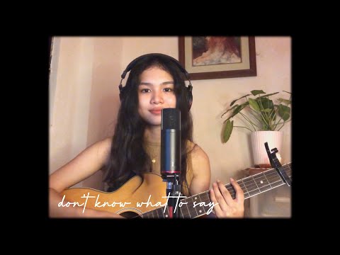 don’t know what to say (don't know what to do) // ric segreto (cover)