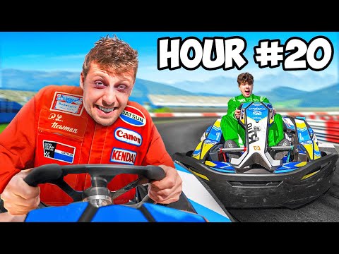 I Survived a 24 Hour YouTuber Race - Part 1