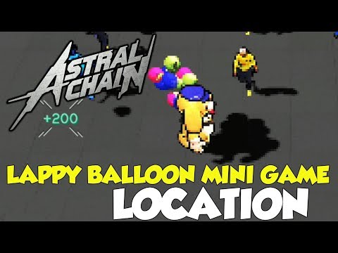 Astral Chain Lappy Balloon Mini Game Location (And S+ Reward)
