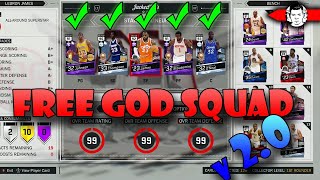 HOW TO GET THIS TEAM FOR FREE! NBA 2K17 MyTeam TIPS AND TRICKS