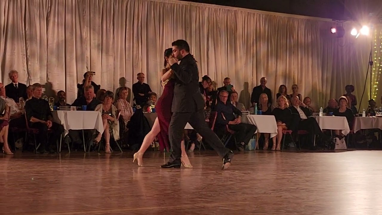 Marcela Ospina and Sebastian Arrua  performance 1/2 at New Zealand Tango Festival 2023
