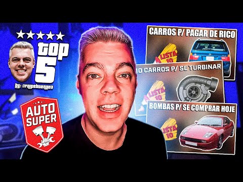 THE 5 MOST VIEWED AUTO SUPER VIDEOS IN THE TOP 5 BY FILIPE BUENO