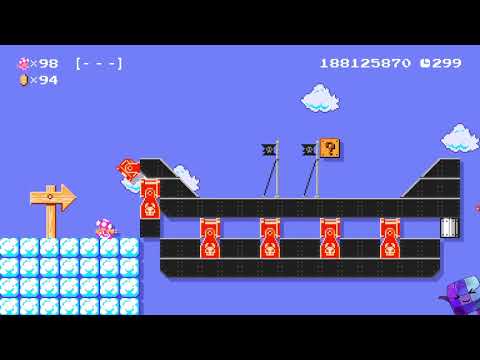 Super Mario Maker 2 🔧 Endless Challenge 6697 - 6704