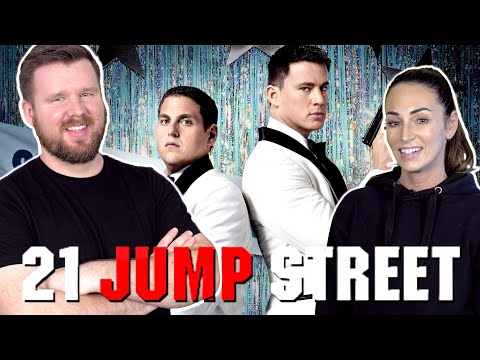 My wife watches 21 JUMP STREET for the FIRST time || Movie Reaction