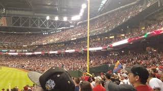 Arizona Diamondbacks vs Colorado Rockies Paul Goldschmidt 3 run homerun 2017 Wild card game