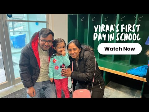 Viraa’s First Day in Daycare
