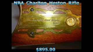 Charlton Heston NRA Rifle