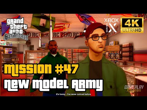 GTA San Andreas: Definitive Edition | Mission #47: New Model Army | Xbox Series X 4K 60FPS