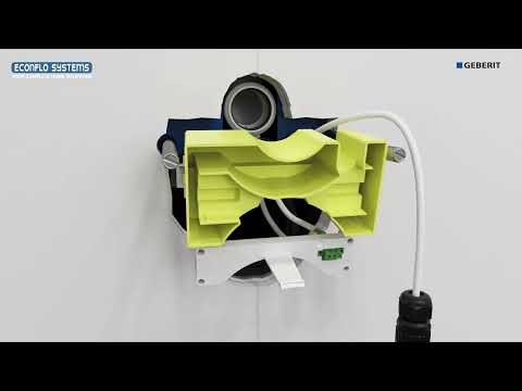 Geberit Outlet mounting and communication box for the WC installation PCP - Installation