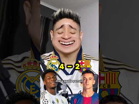 REAL MADRID VS BARCELONA ft.@timotiusmul 😱🔥