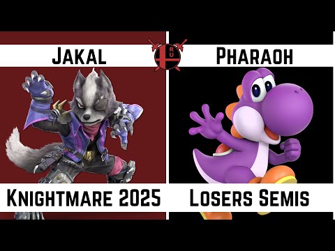 Knightmare 2025 - Jakal (Wolf) vs Pharaoh (Yoshi) - Losers Semis