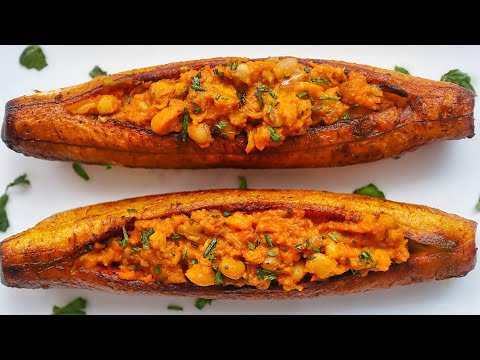 HOW TO MAKE PLANTAIN BOATS | MEAL INSPO