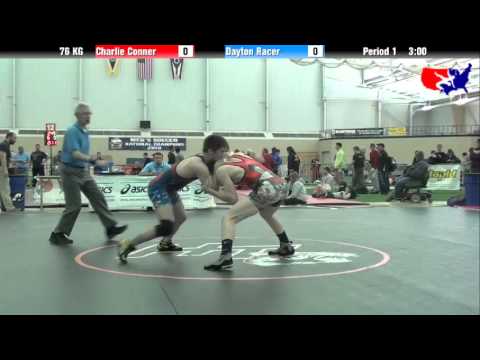Charlie Conner vs. Dayton Racer at 2013 FILA Cadet Nationals - FS